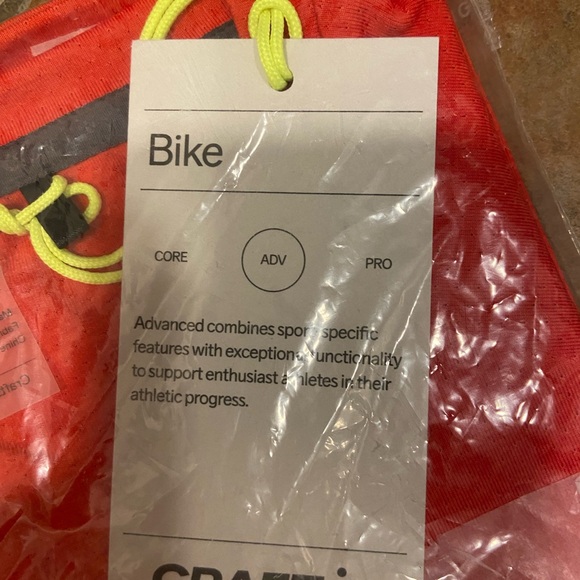 NWT Craft ADV Gravel SS Cycling Tee men M - Picture 3 of 4